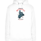 Stay Alive Motorcycle Design - Premium unisex hoodie_WHITE_front