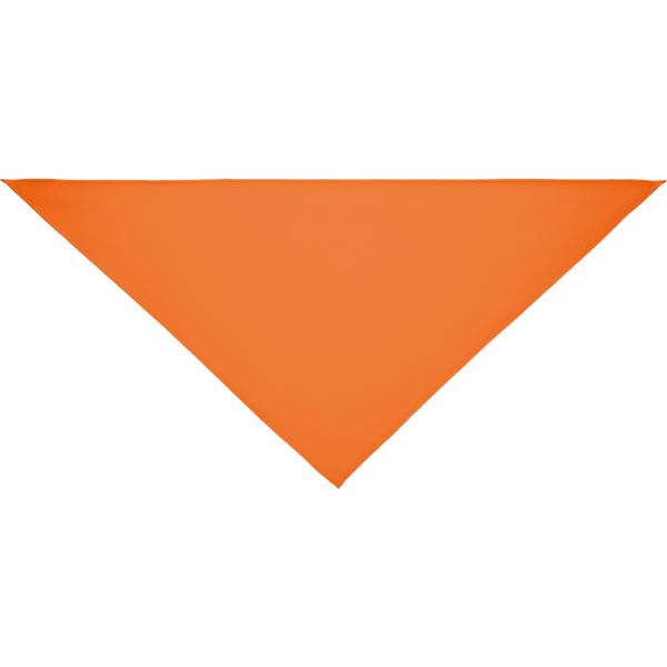 Multifunctional Triangle Bandana_ORANGE_front