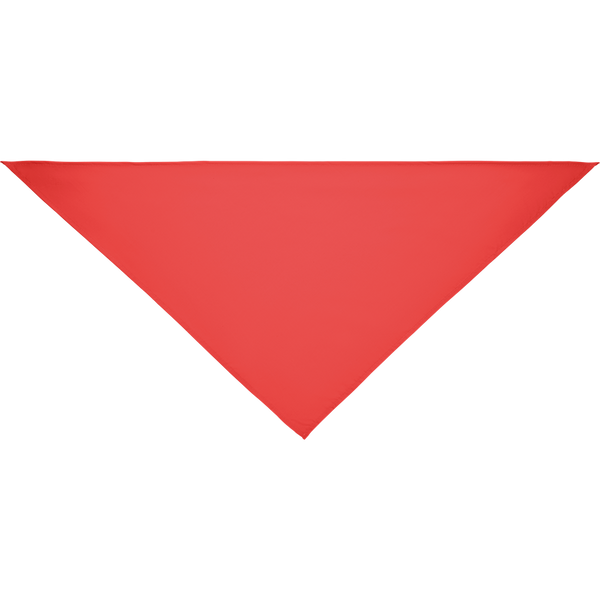 Multifunctional Triangle Bandana_RED_front