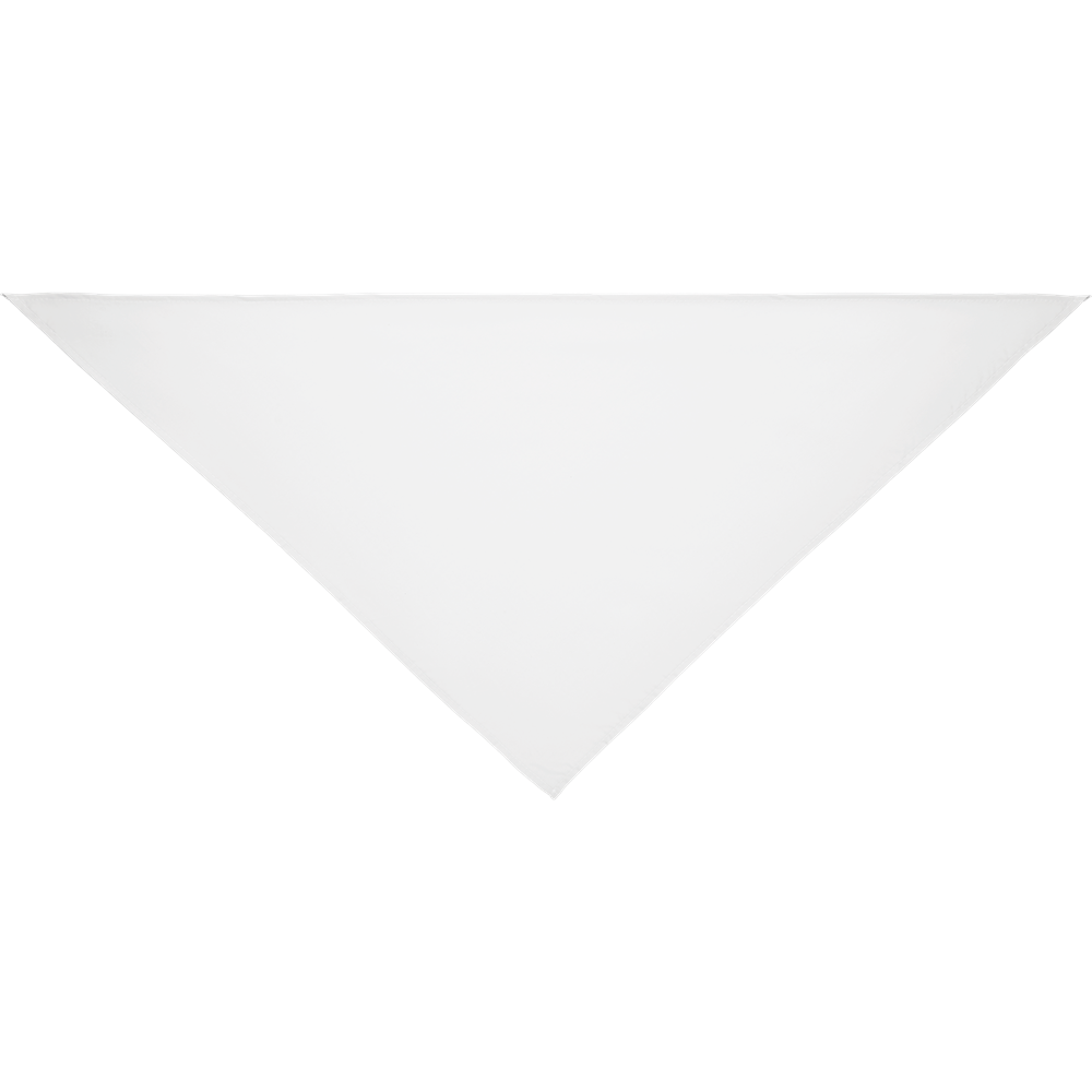 Multifunctional Triangle Bandana_WHITE_front