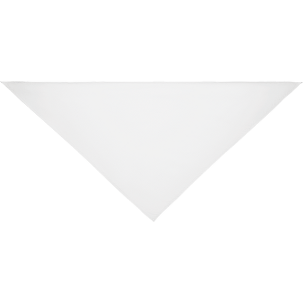 Multifunctional Triangle Bandana_WHITE_front