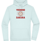 Yoshino Sakura Design - Premium Essential Unisex Hoodie_ARCTIC BLUE_front