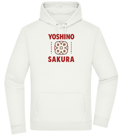 Yoshino Sakura Design - Premium Essential Unisex Hoodie_CREAMY GREEN_front