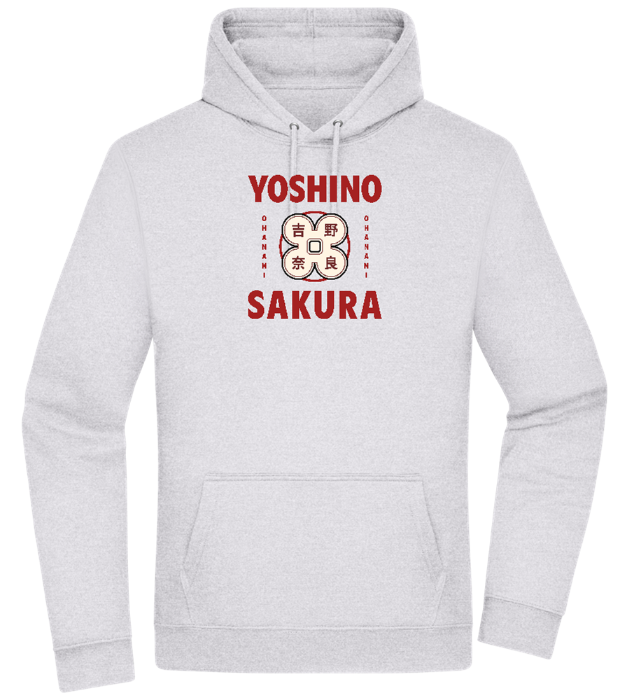 Yoshino Sakura Design - Premium Essential Unisex Hoodie_ORION GREY II_front