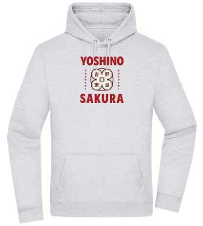 Yoshino Sakura Design - Premium Essential Unisex Hoodie_ORION GREY II_front