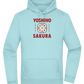 Yoshino Sakura Design - Premium Essential Unisex Hoodie_POOL BLUE_front