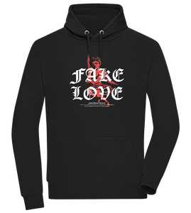 Fake Love Design - Comfort unisex hoodie