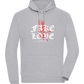 Fake Love Design - Comfort unisex hoodie_ORION GREY II_front