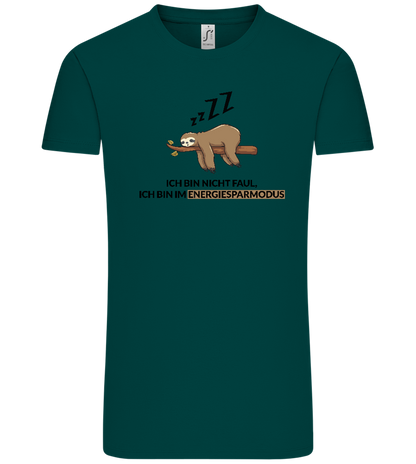 Energy Saving Mode Design - Comfort Unisex T-Shirt_GREEN EMPIRE_front