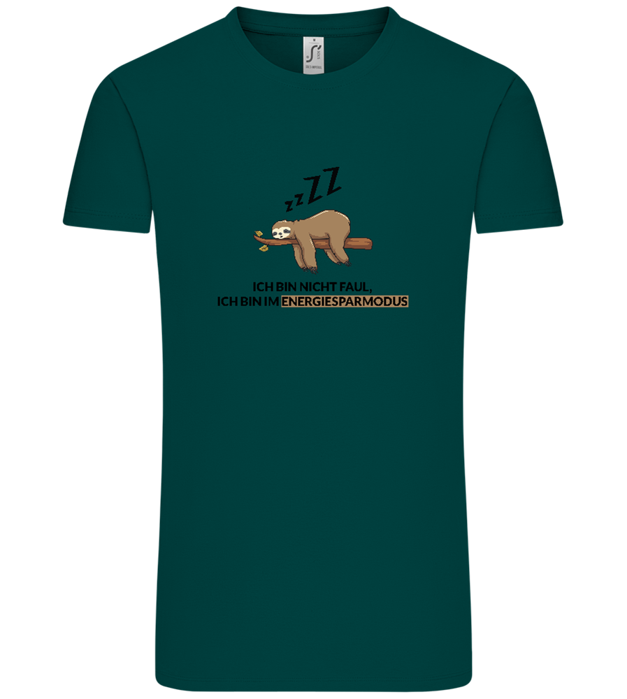 Energy Saving Mode Design - Comfort Unisex T-Shirt_GREEN EMPIRE_front