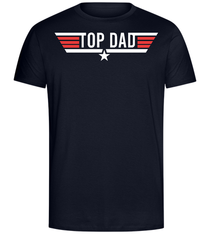 Top Dad Design - Comfort Unisex T-Shirt_FRENCH NAVY_front