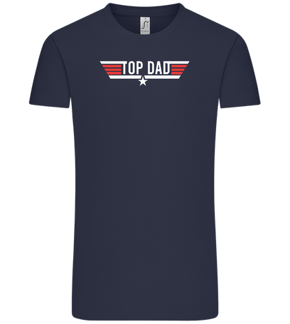 Top Dad Design - Comfort Unisex T-Shirt_FRENCH NAVY_front