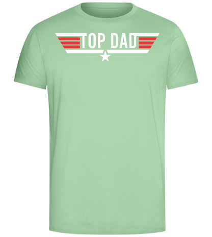 Top Dad Design - Comfort Unisex T-Shirt_ICE GREEN_front