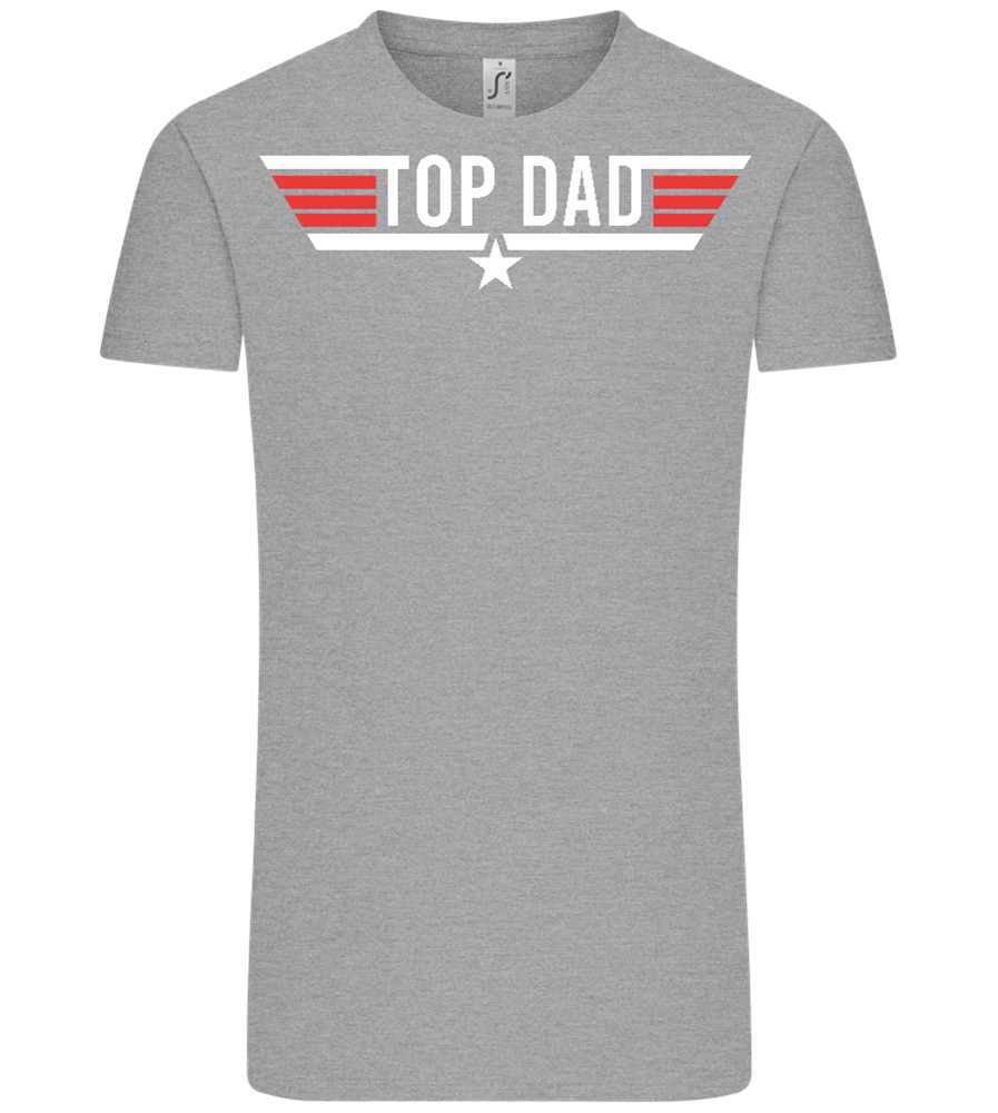 Top Dad Design - Comfort Unisex T-Shirt_ORION GREY_front