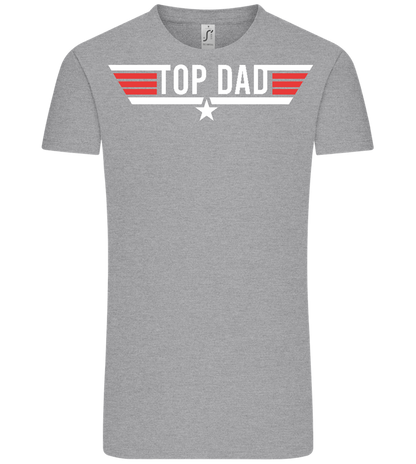 Top Dad Design - Comfort Unisex T-Shirt_ORION GREY_front