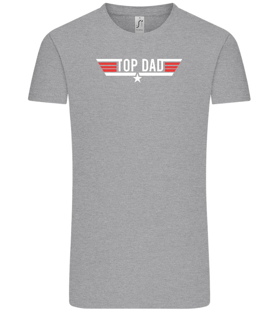 Top Dad Design - Comfort Unisex T-Shirt_ORION GREY_front