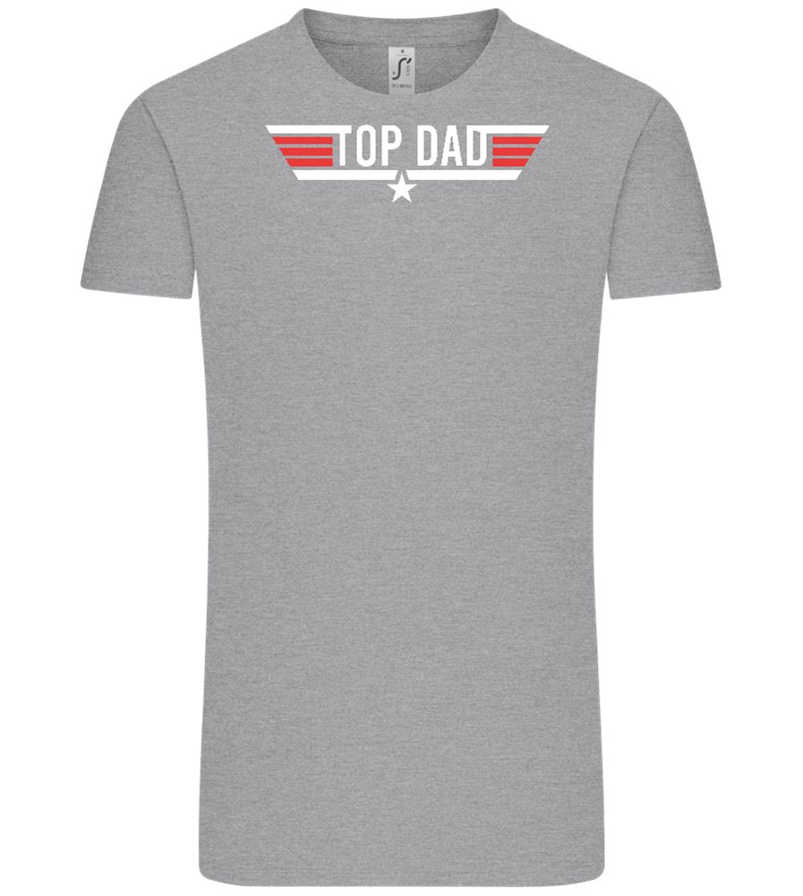 Top Dad Design - Comfort Unisex T-Shirt_ORION GREY_front