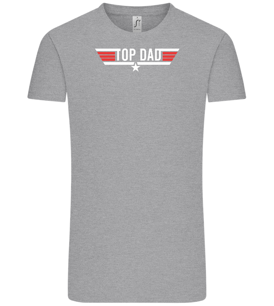 Top Dad Design - Comfort Unisex T-Shirt_ORION GREY_front