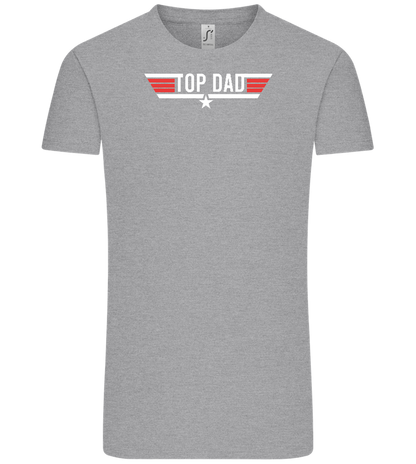 Top Dad Design - Comfort Unisex T-Shirt_ORION GREY_front