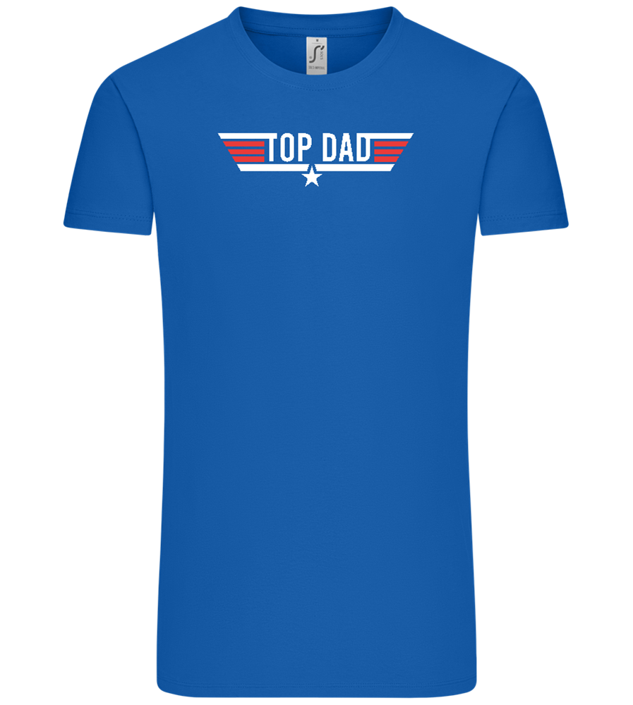 Top Dad Design - Comfort Unisex T-Shirt_ROYAL_front