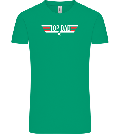 Top Dad Design - Comfort Unisex T-Shirt_SPRING GREEN_front