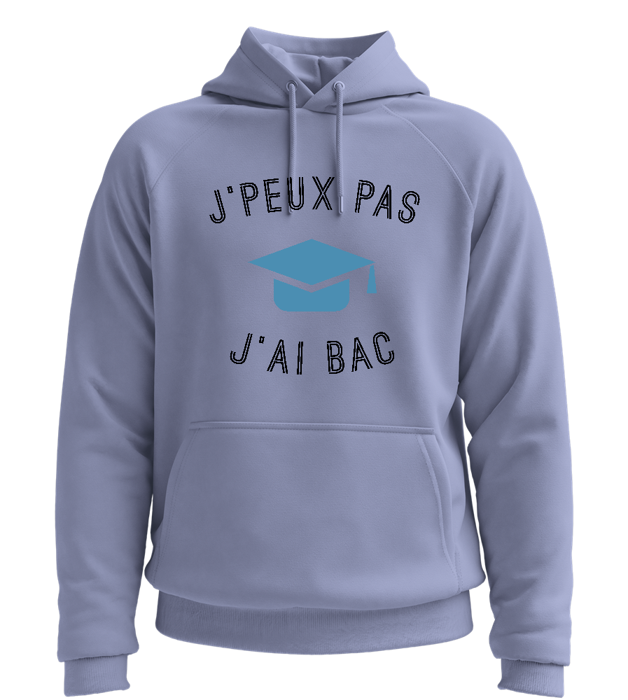 J'ai Bac Design - Comfort unisex hoodie_BLUE_front