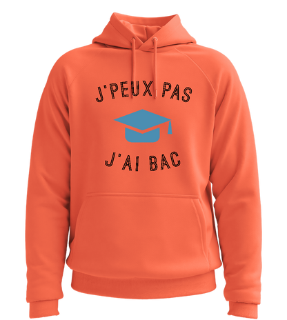 J'ai Bac Design - Comfort unisex hoodie_BURNT ORANGE_front