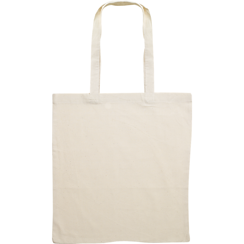 Organic Cotton Shopping Bag_BEIGE_front