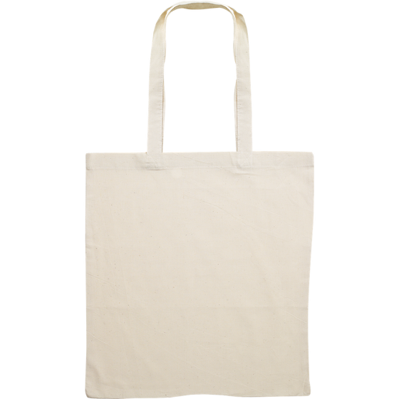 Organic Cotton Shopping Bag_BEIGE_front