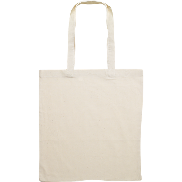 Organic Cotton Shopping Bag_BEIGE_front