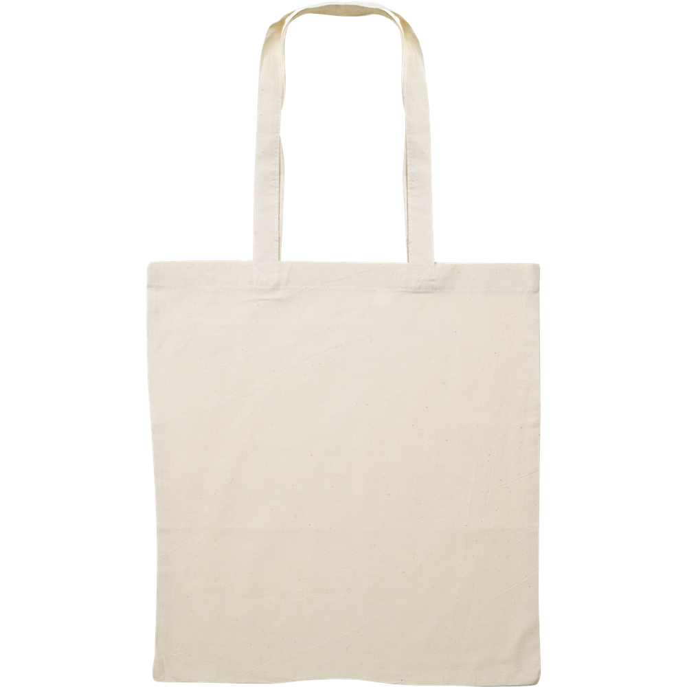 Organic Cotton Shopping Bag_BEIGE_back