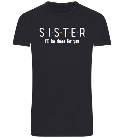 Sister Design - Basic Unisex T-Shirt_FRENCH NAVY_front