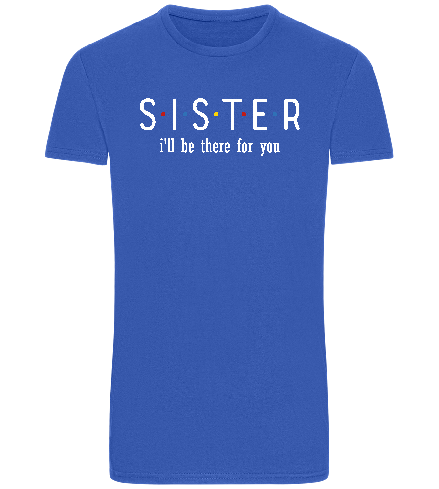 Sister Design - Basic Unisex T-Shirt_ROYAL_front