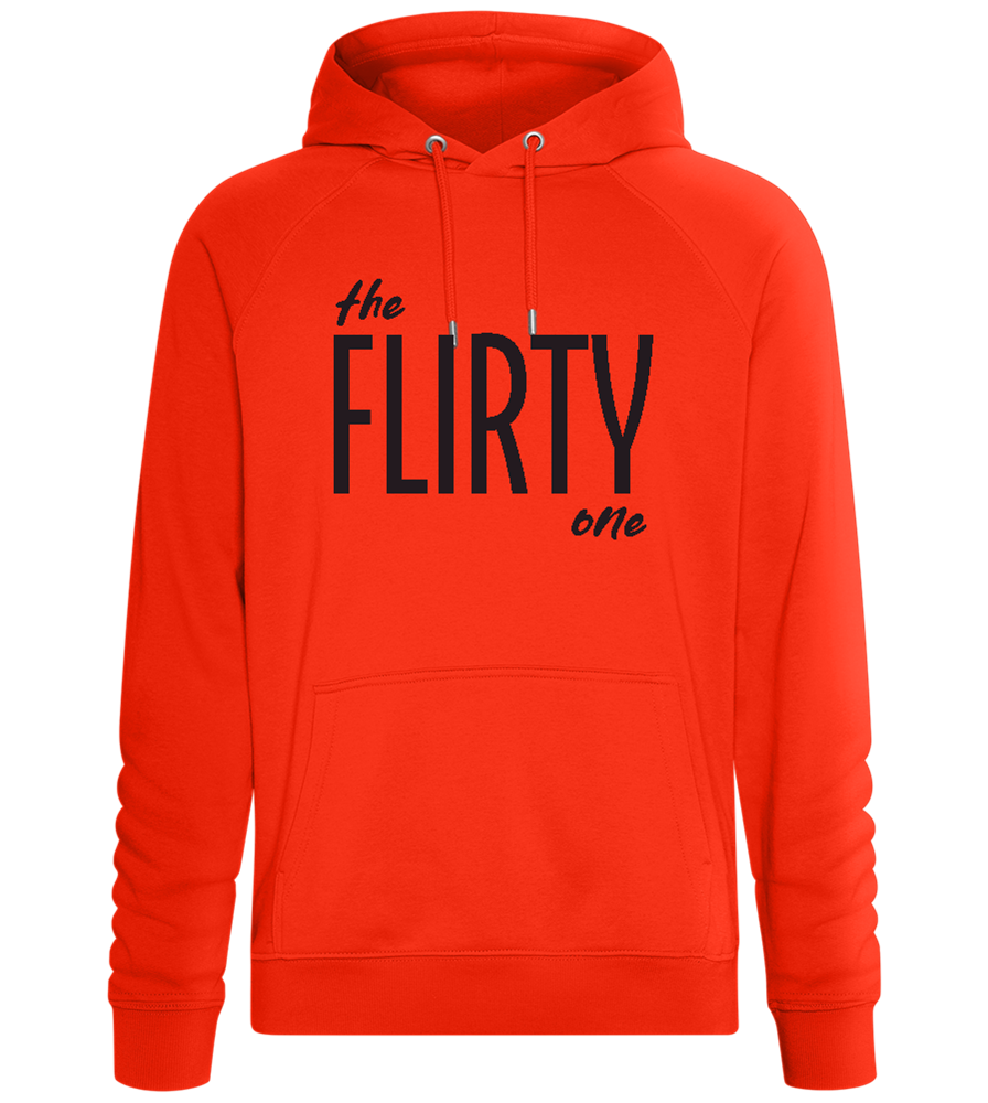 Flirty One Design - Comfort unisex hoodie_BURNT ORANGE_front