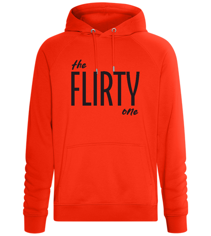 Flirty One Design - Comfort unisex hoodie_BURNT ORANGE_front