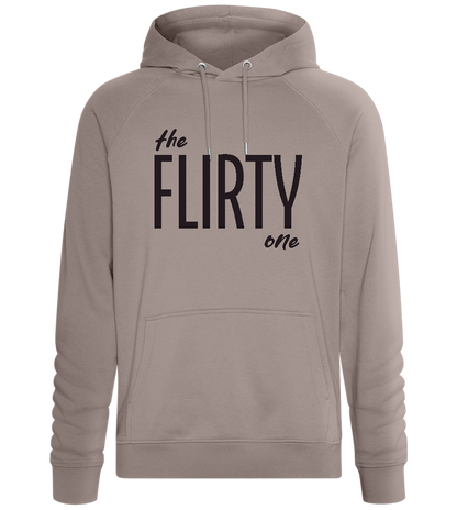 Flirty One Design - Comfort unisex hoodie_CHARCOAL CHIN_front