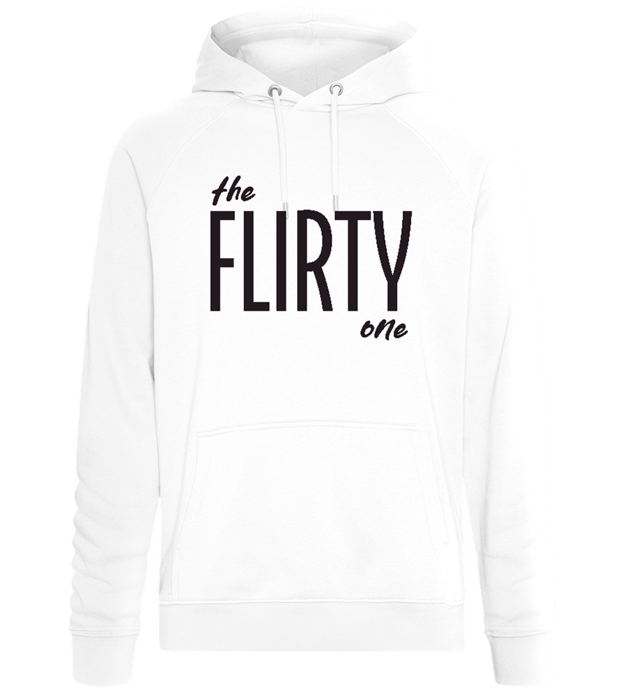 Flirty One Design - Comfort unisex hoodie_WHITE_front