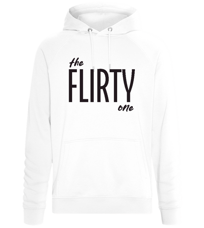 Flirty One Design - Comfort unisex hoodie_WHITE_front