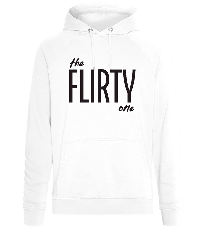 Flirty One Design - Comfort unisex hoodie_WHITE_front