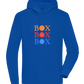 Box Box Box Design - Premium unisex hoodie_ROYAL_front