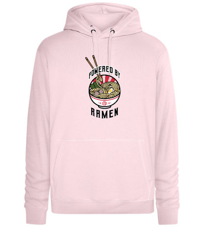 Powered by Ramen Design - Premium unisex hoodie_LIGHT PEACH ROSE_front