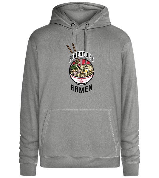 Powered by Ramen Design - Premium unisex hoodie_ORION GREY II_front