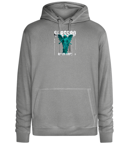 Blessed Angel Design - Premium unisex hoodie_ORION GREY II_front