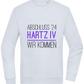 Abschluss '24 Hartz IV Design - Comfort Essential Unisex Sweater_CREAMY BLUE_front