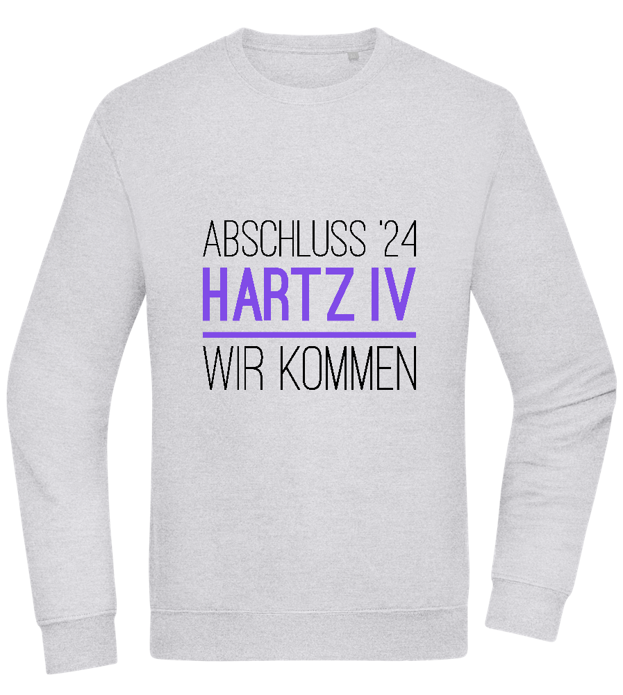 Abschluss '24 Hartz IV Design - Comfort Essential Unisex Sweater_ORION GREY II_front