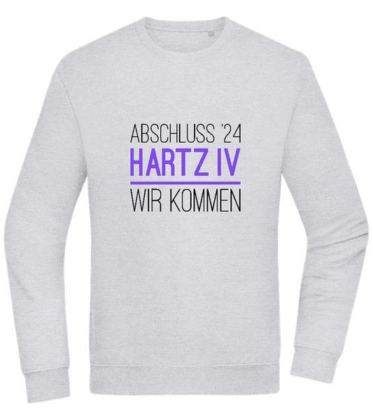 Abschluss '24 Hartz IV Design - Comfort Essential Unisex Sweater_ORION GREY II_front