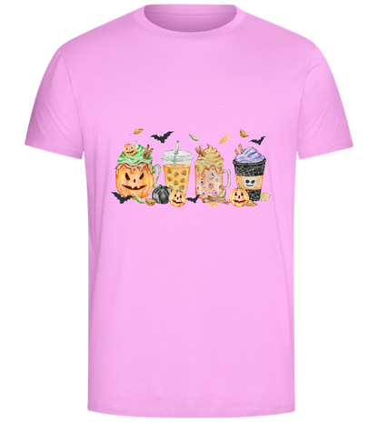 Halloween Drinks Design - Comfort Unisex T-Shirt_CANDY PINK_front