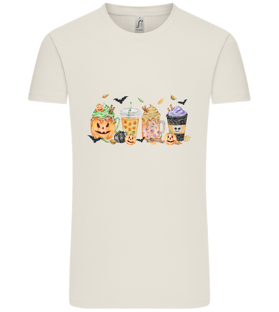 Halloween Drinks Design - Comfort Unisex T-Shirt_ECRU_front