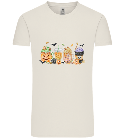 Halloween Drinks Design - Comfort Unisex T-Shirt_ECRU_front