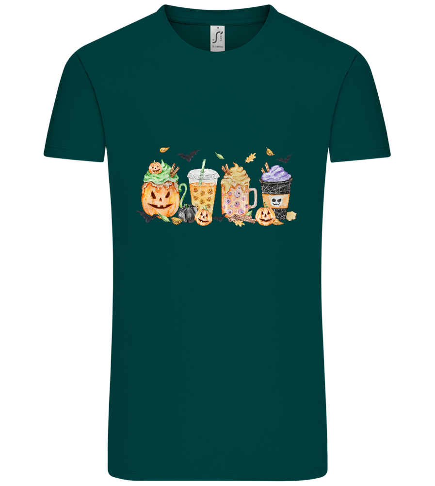 Halloween Drinks Design - Comfort Unisex T-Shirt_GREEN EMPIRE_front